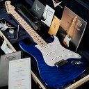 Fender Custom Shop / Custom Built Custom Stratocaster NOS AA Quilt Cobalt Blue T...