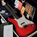 Fender Custom Shop / Custom Built Custom Stratocaster NOS AA Quilt HSS Trans Red...