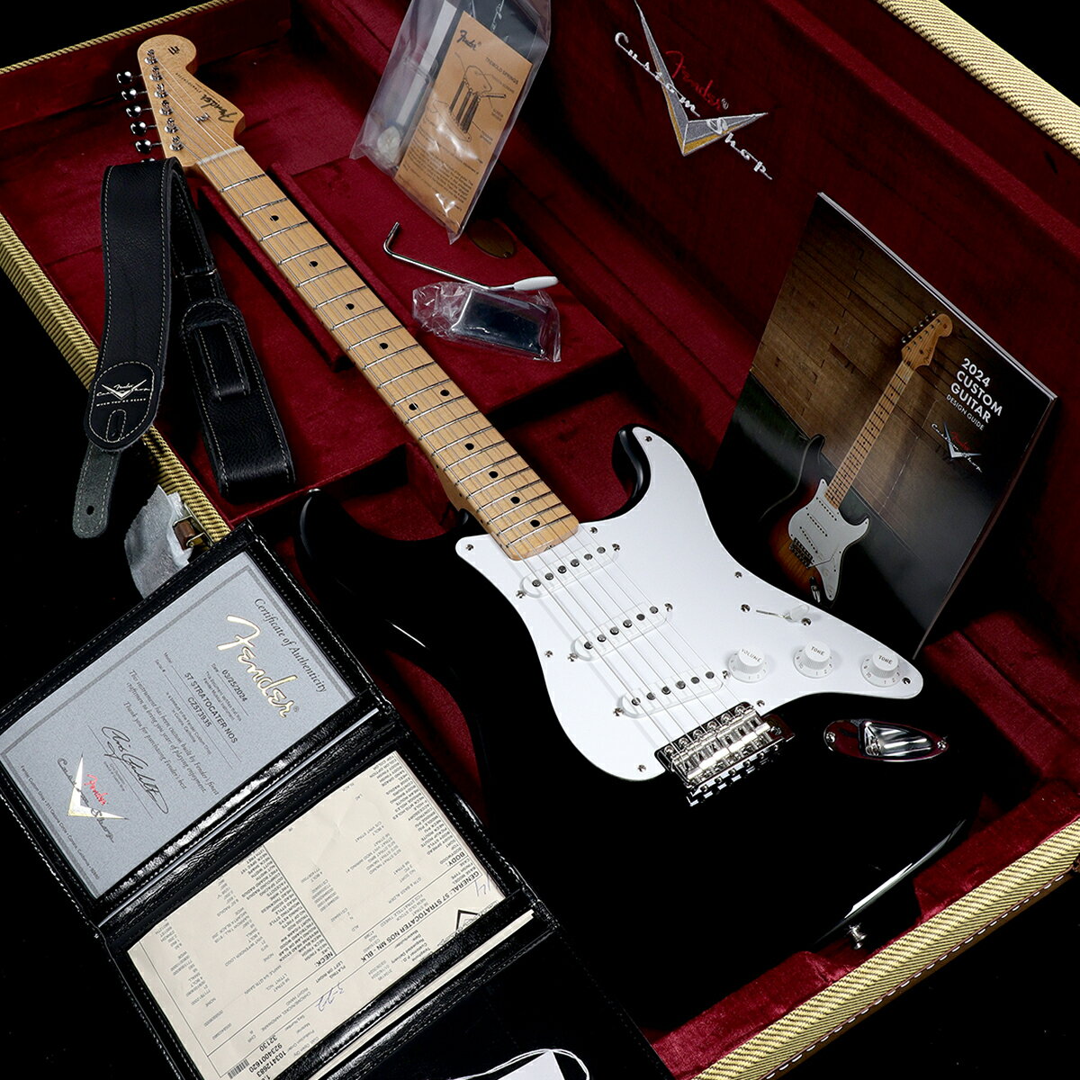 Fender Custom Shop / Custom Built 1957 Stratocaster NOS Black “別注モデル”【S/N CZ573935 】【渋谷店】