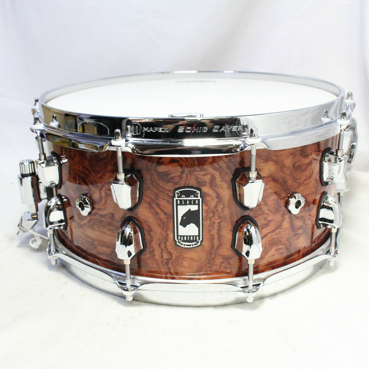 MAPEX / BLACK PANTHER MAPEX Shadow 14x6.5 NATURAL MAPLE BURL BPNBW4650...