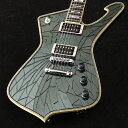 Ibanez / Paul Stanley Signature Limited Model PS3CM Black Cracked Mirror Top [Ma...