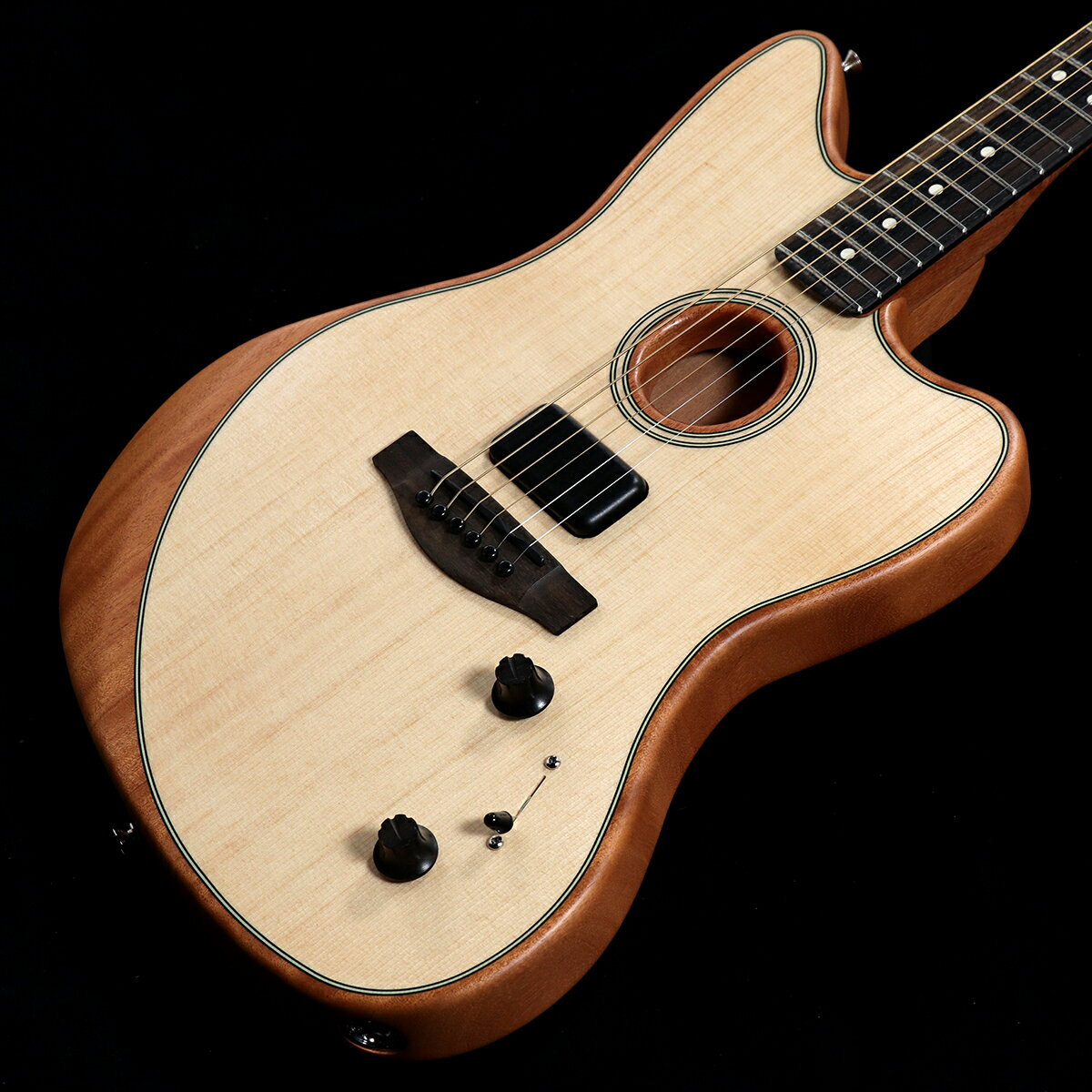 Fender / American Acoustasonic Jazzmaster Natural(重量:2.46kg)【S/N:US232977A】【渋谷店】【チョイキズ特価品】《渋谷店セール》