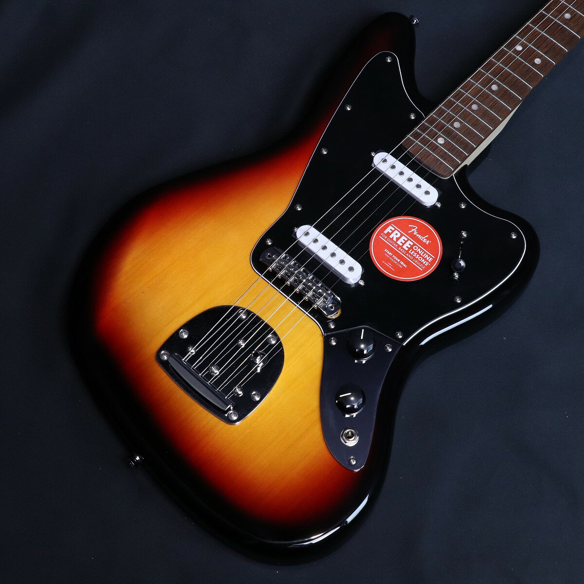 ŵդSquier by Fender / Affinity Series Jaguar Laurel Fingerboard Bla...