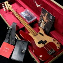 Fender Custom Shop / Limited Edition P-jazz Bass Relic, Aged Cimarron Red(重量:4.1...