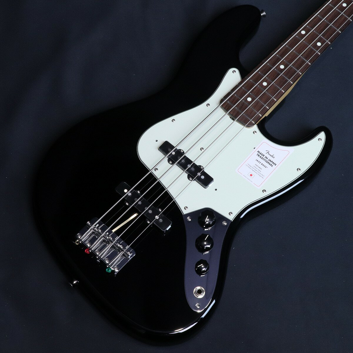 [特典付き]Fender / Made in Japan Traditional 60s Jazz Bass Rosewood Fingerboard Black 【S/N:JD24019489】【4.19kg】【横浜店】【YRK】