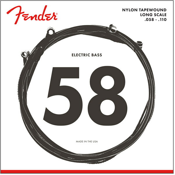Хڴ 17Shops㤨Fender / 9120 Bass Strings Nylon Tapewound .058-.110 Gauge ١ ʥ󡦥ơס復ɡפβǤʤ5,445ߤˤʤޤ
