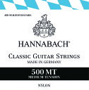HANNABACH / 500MT 黒 MT ミディアムテンション クラシックギター弦
