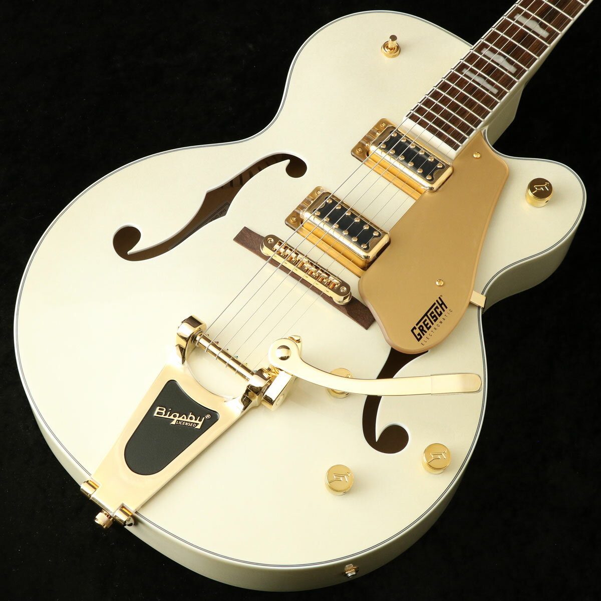 Gretsch / FSR G5427TG Electromatic Hollow Body Single-Cut with Bigsby and Gold Hardware Champaign White S/N CYGC24090797ۡڸοŹ