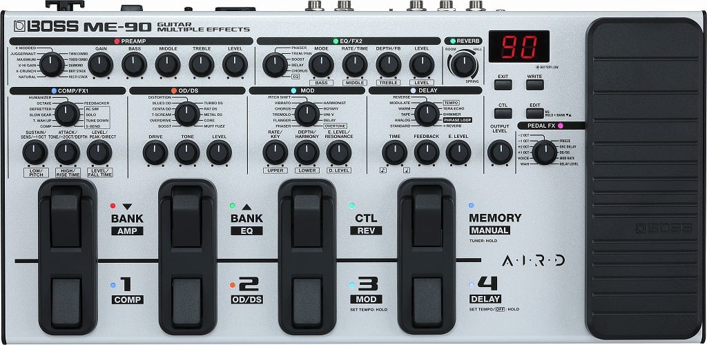 BOSS / ME-90-WH ME90 ボス マルチエフェクター 【限定生産カラー】【数量限定モデル】【新宿店】