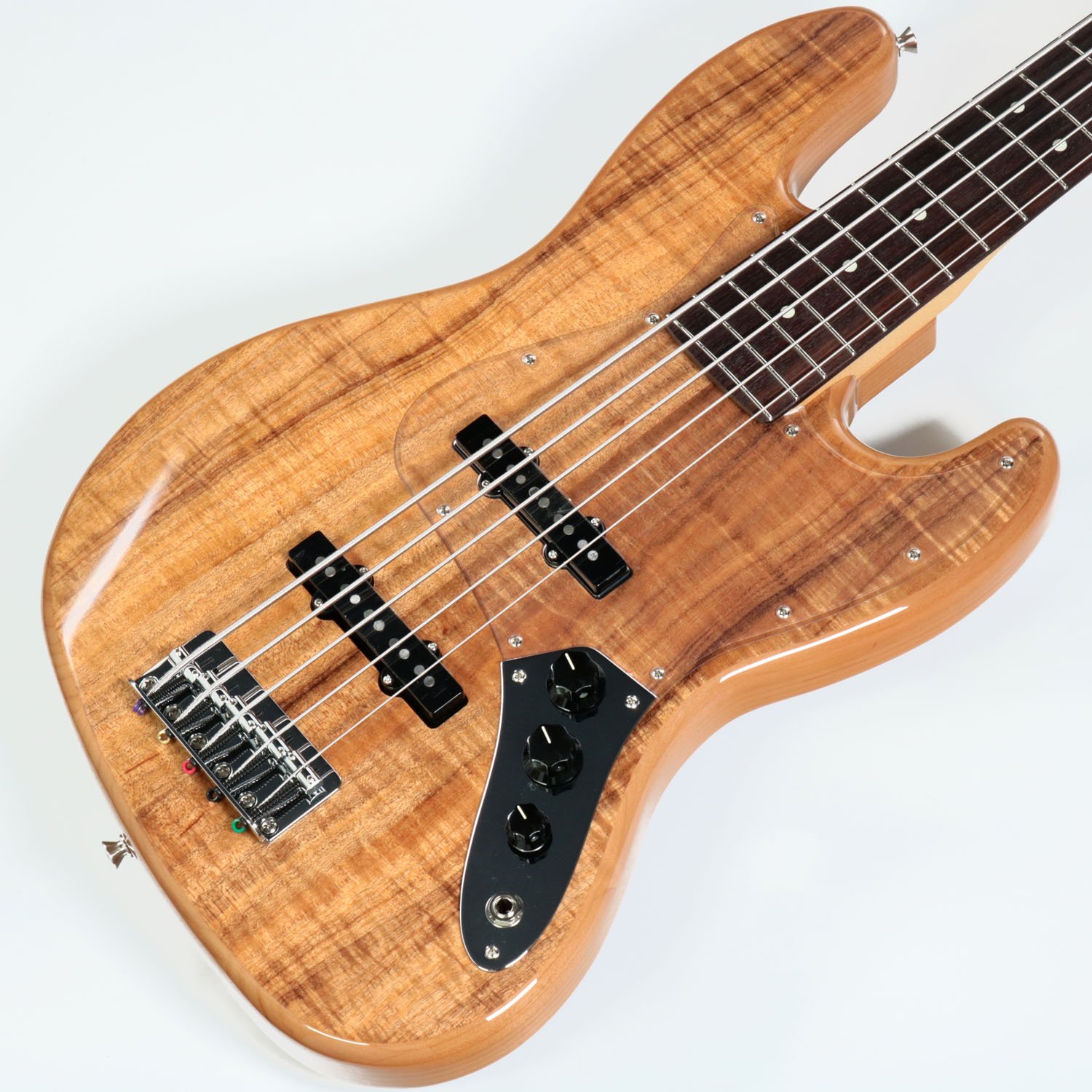 Fender / ISHIBASHI FSR MIJ Hybrid II Jazz Bass V Koa Top Alder Back Natural フェンダー [5弦ベース]【御茶ノ水本店】【YRK】