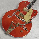 Gretsch / G6120TG Players Edition Nashville Hollow Body with Bigsby Gold HW Ebony Orange Stain【新宿店】