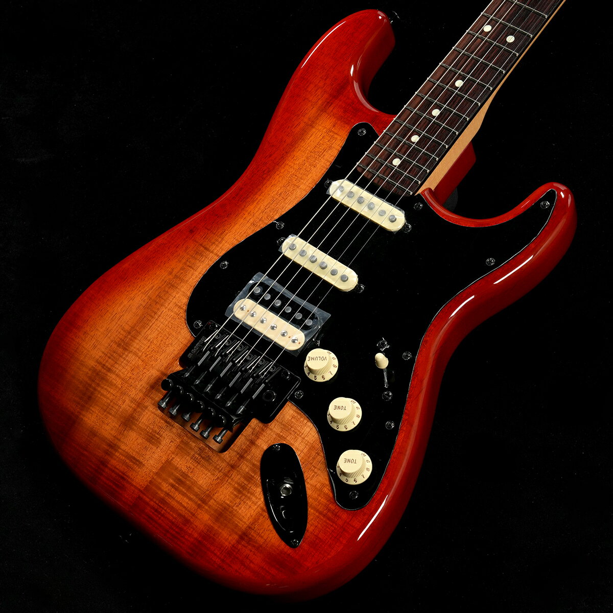 Хڴ 17Shops㤨Fender / ISHIBASHI FSR MIJ Hybrid II Stratocaster HSS Koa Top Black Hardware(:3.60kgS/N:JD24025607ۡڽëŹۡԽëŹաڥ祤ȥåòۡפβǤʤ159,500ߤˤʤޤ