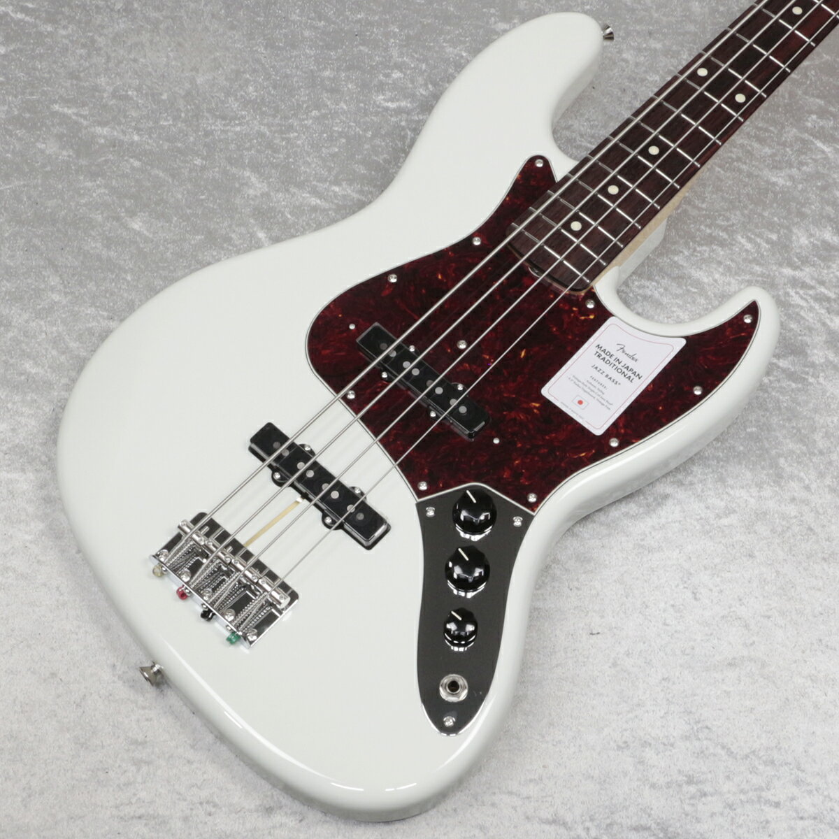 Fender　Made in Japan Traditional 60s Jazz Bass Rosewood Olympic White