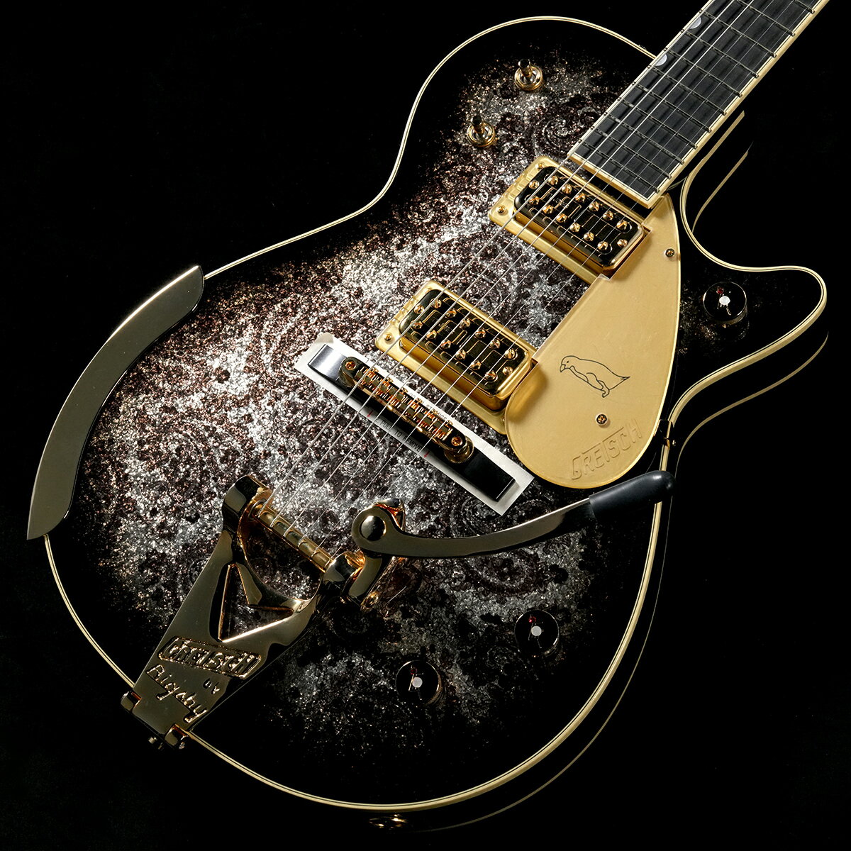 Gretsch / G6134TG LTD Paisley Penguin w/Bigsby Ebony FB Black Paisley(...