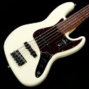 Fender/ American Professional II Jazz Bass V Rosewood Fingerboard Olympic White(重量:4.29jg)【S/N:US24041951】【渋谷店】《渋谷店セール》