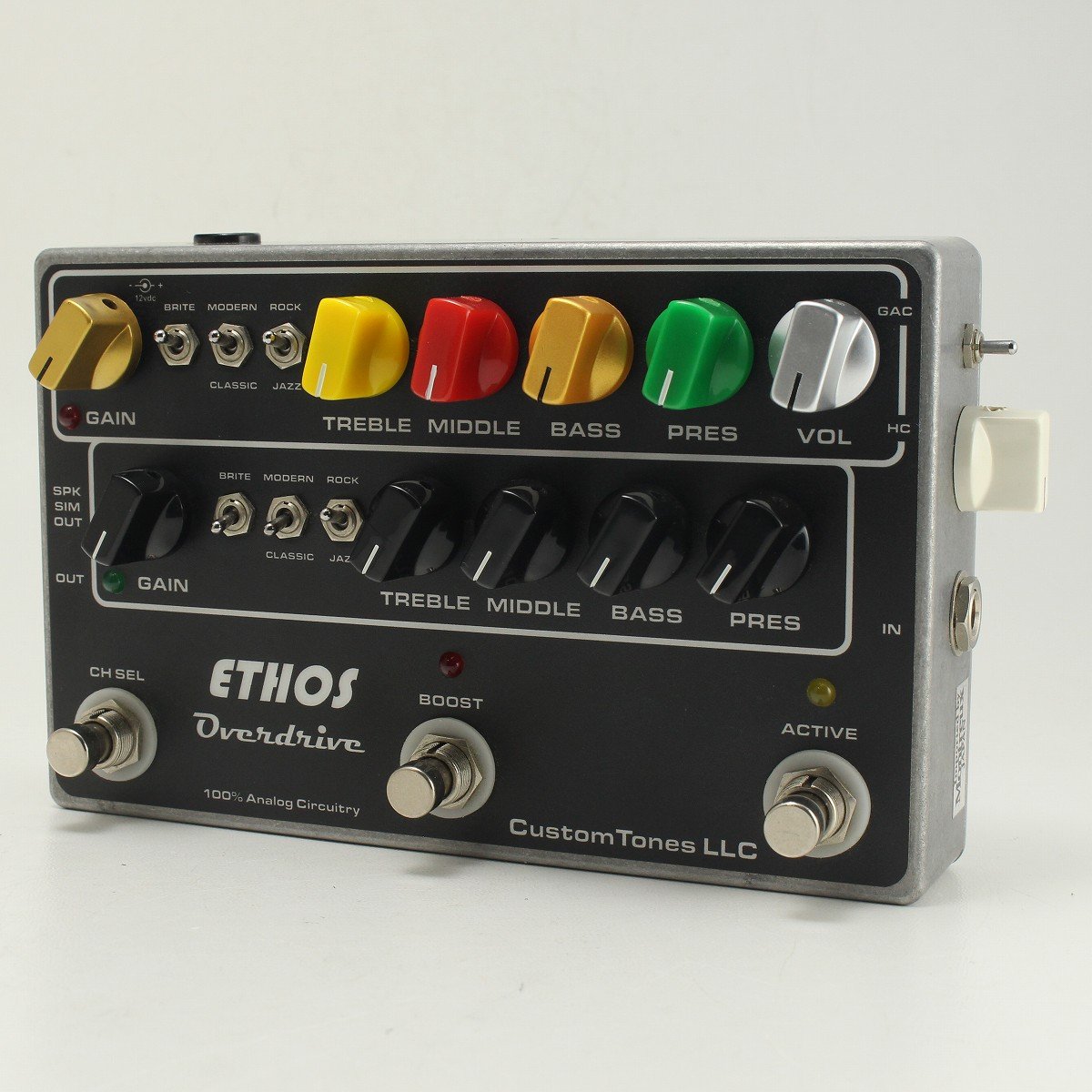 【中古】 CUSTOM TONES / ETHOS OVERDRIVE WITH TLE 【御茶ノ水本店】【7/6 値下げ！】【値下げ】