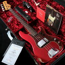 Fender Custom Shop / Limited Edition 1962 Precision Bass Relic Aged Candy Apple ...