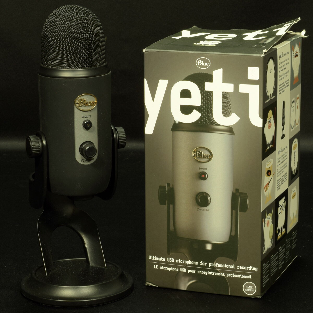 楽天市場】BlueMicrophones USBコンデンサーマイク Yetiの通販 楽天市場】BlueMicrophones USBコンデンサーマイク Yetiの通販