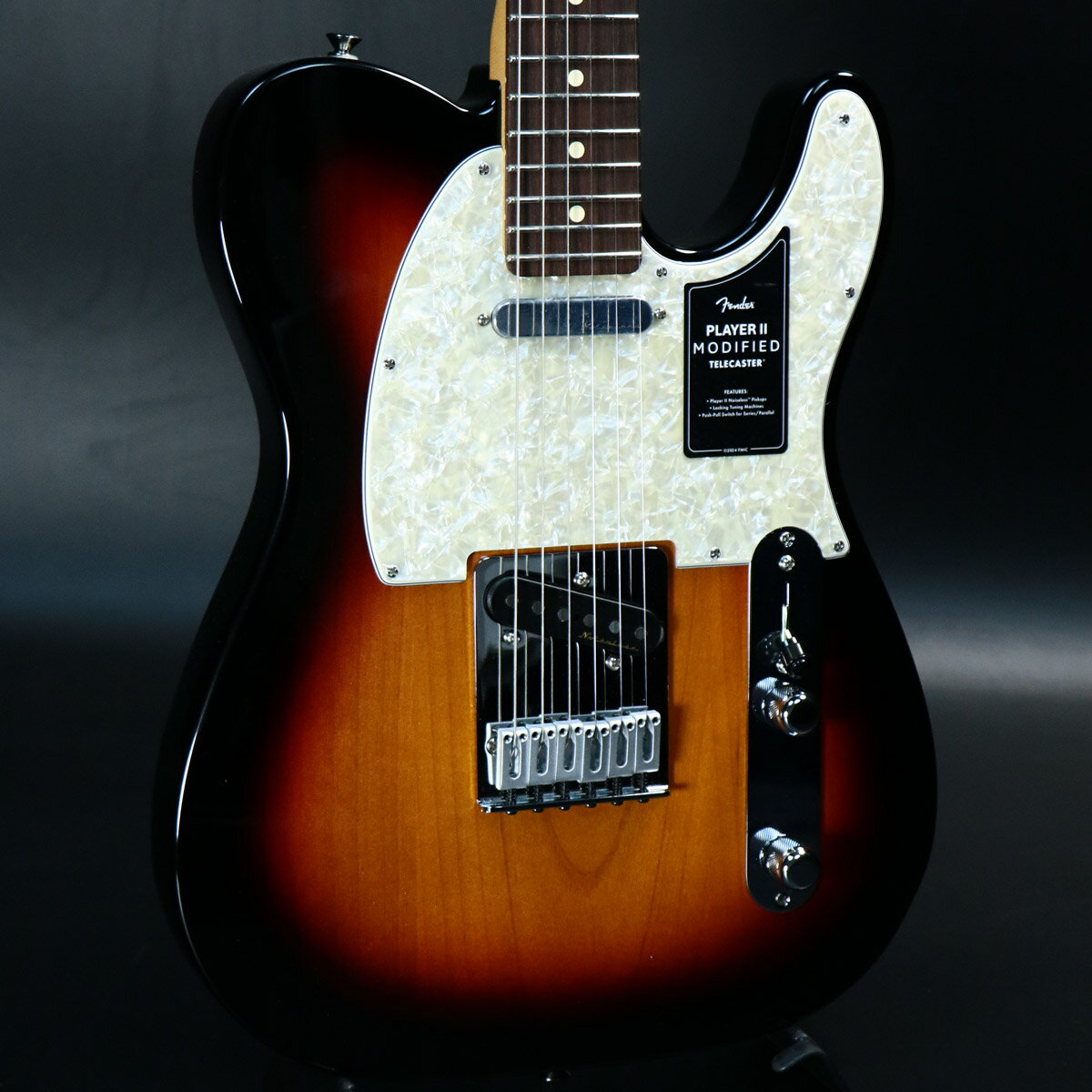 Fender Mexico / Player II Modified Telecaster Rosewood 3 Tone Sunburst...