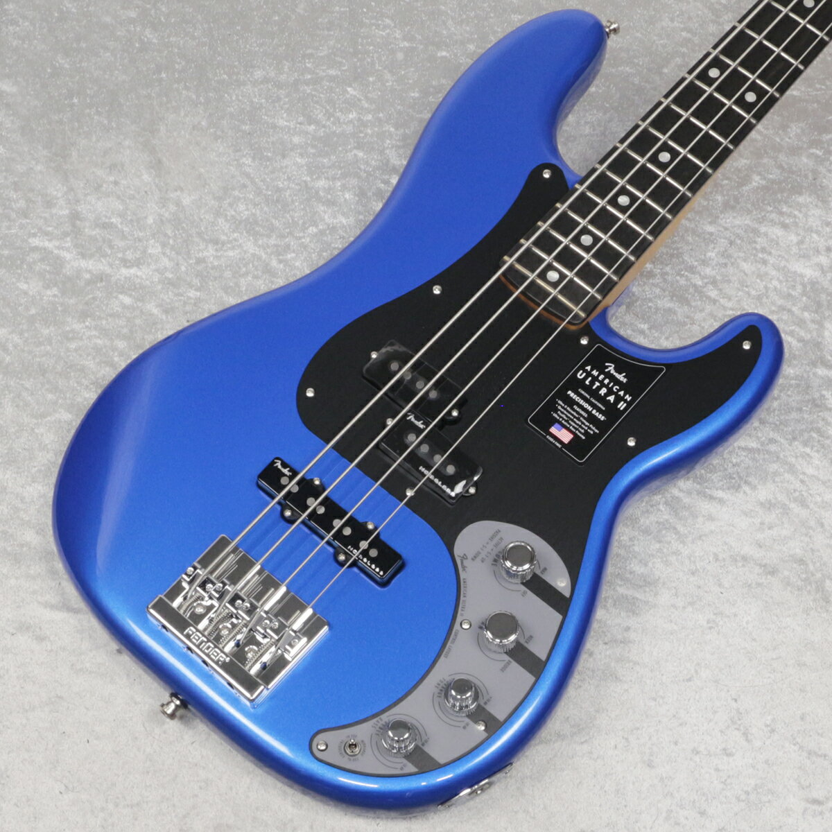 Fender / American Ultra II Precision Bass Ebony Fingerboard Noble Blue【数量限定新品特価】【新宿店】【YRK】