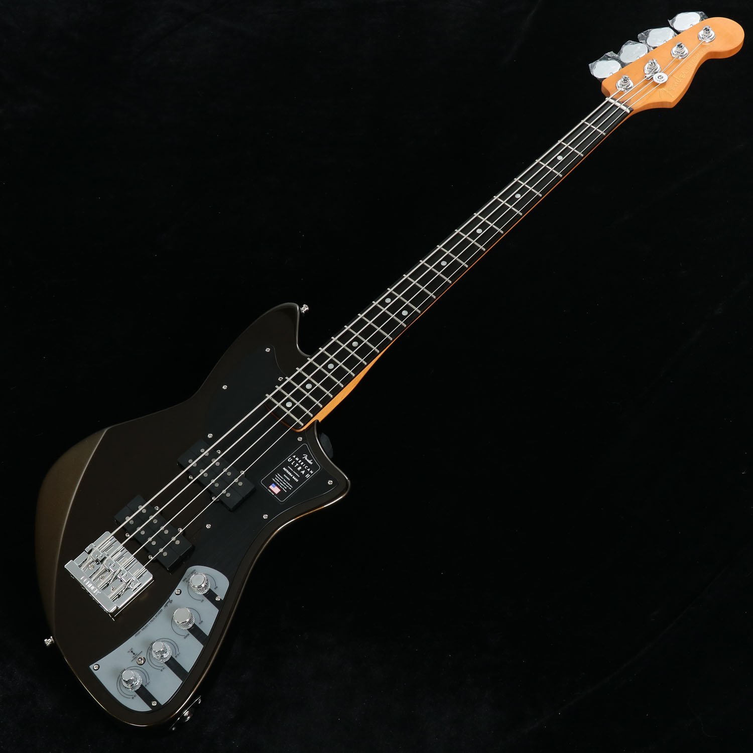 Fender / American Ultra II Meteora Bass Ebony Texas Tea [数量限定新品特価][4.21kg]【S/N US24067133】【池袋店】《純正パーツモディファイ》【YRK】