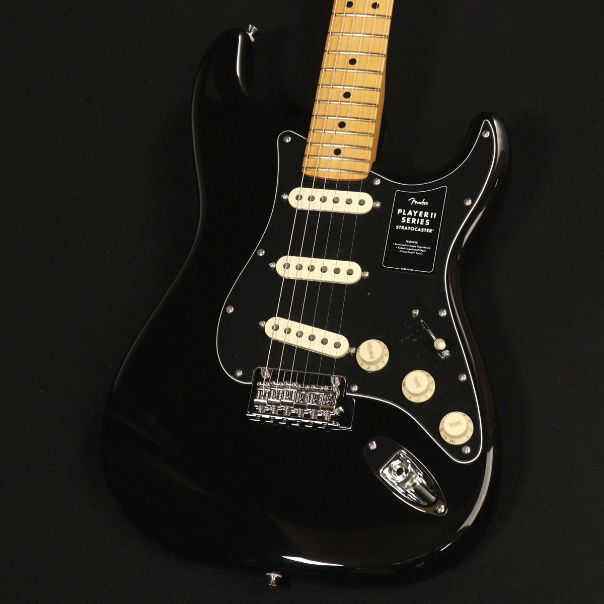 Fender / Limited Player II Stratocaster Black Pickguard Maple Fingerbo...