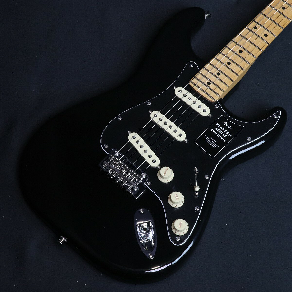 Fender / Limited Player II Stratocaster Black Pickguard Maple Fingerbo...