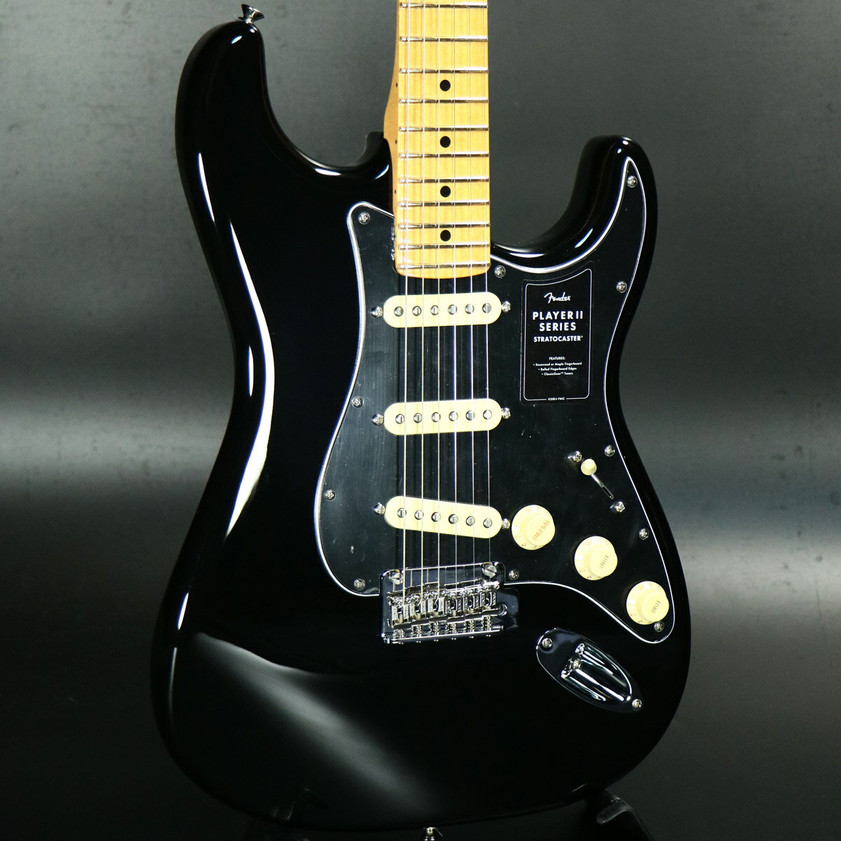 Fender Mexico / Limited Player II Stratocaster Black Pickguard Maple B...