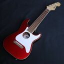 Fender / Fullerton Strat Uke Walnut Fingerboard White Pickguard Candy Apple Red ウクレレ 【S/N:CAU2304534】【長期展示アウトレット】【横浜店】