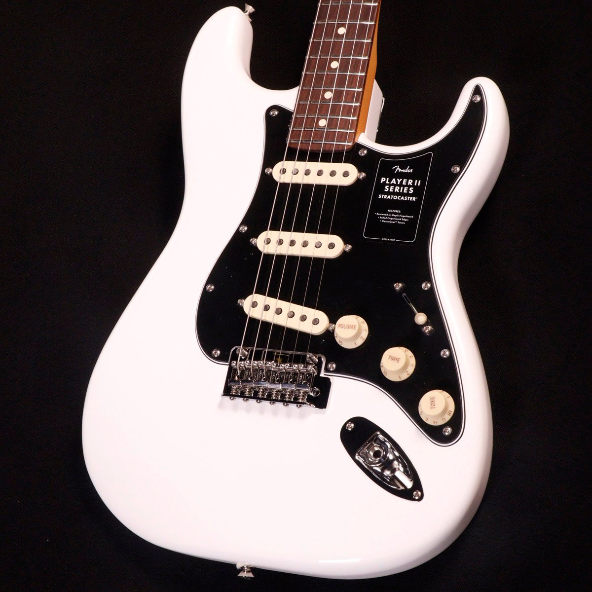 Fender / Player II Stratocaster Rosewood Fingerboard Polar White S/N:MXS24059719 ڿضŹ