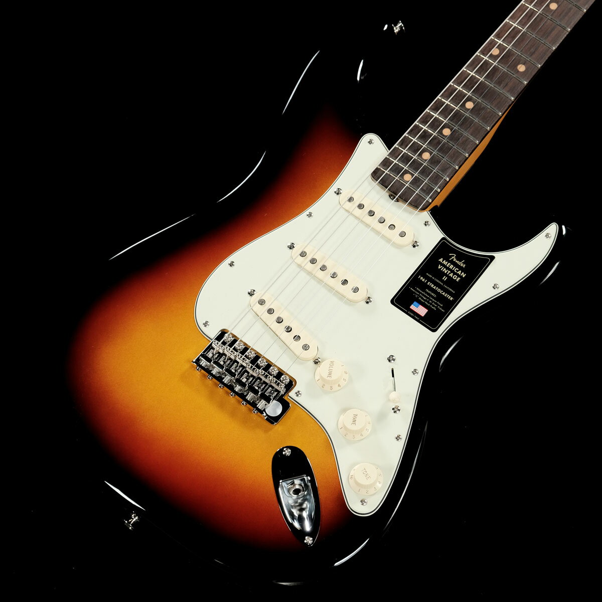Fender / American Vintage II 1961 Stratocaster Rosewood 3-Color Sunbur...
