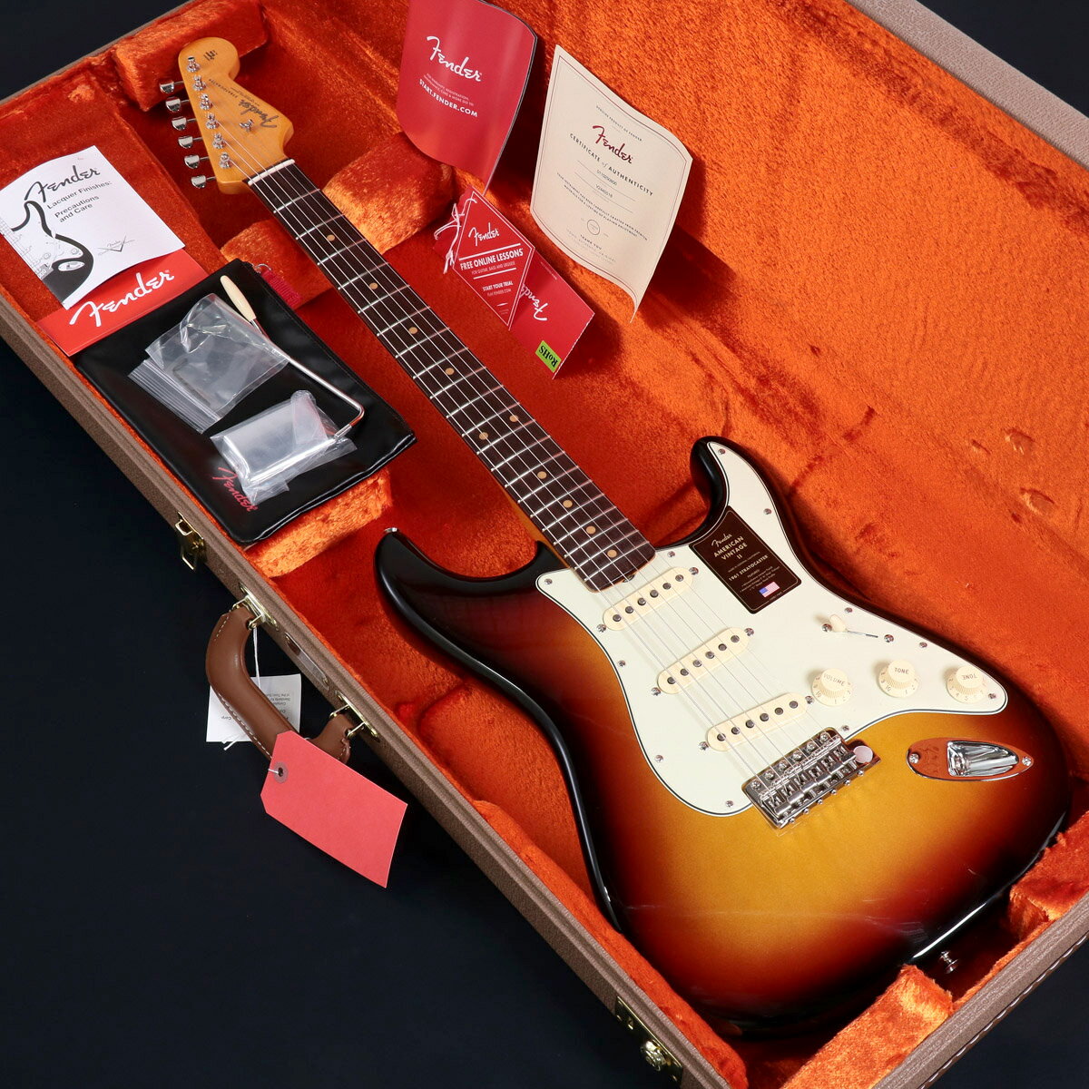 ŵդFender USA / American Vintage II 1961 Stratocaster Rosewood 3-Co...