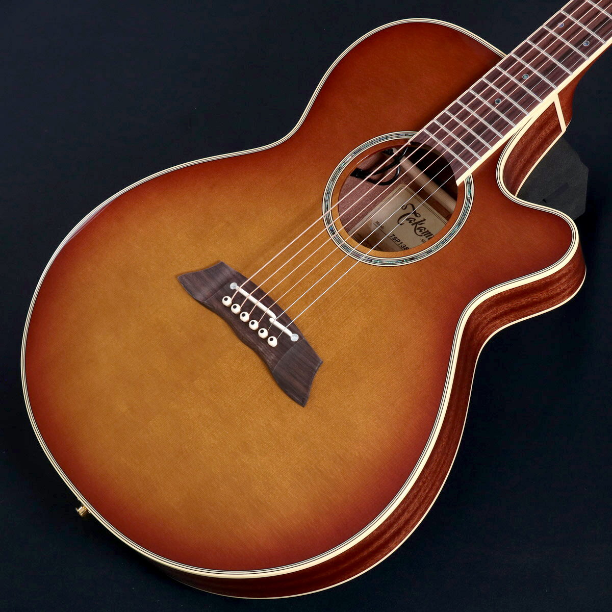 【新品未使用】Takamine/100 Thinline TSP138C ギター Takamine TSP138C Natural Thinline Acoustic Electric Guitar