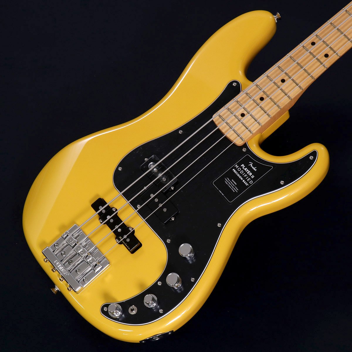 《特典付き》Fender / Player II Modified Active Precision Bass Maple Sunshine Yellow[4.26kg]【MX25020823】【池袋店】