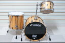 【中古】SONOR ソナー / SQ2 Series Heavy Beech 3P Drum Set American Walnut【中古値下げしました!】【名...