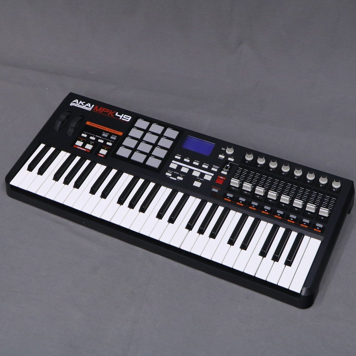 AKAI MPK49 midiキーボード 美品 送料無料 中古品 楽天市場】akai mpk49の通販