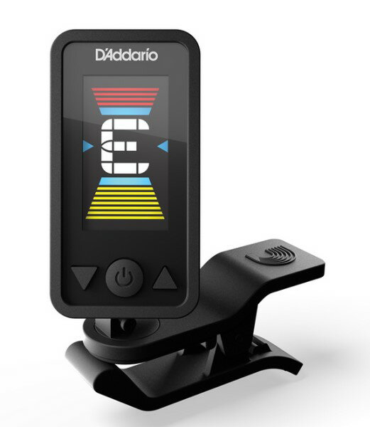 D'Addario のヘッドストック・チューナー『Eclipse』シリーズにUSB 充電式の『PW-CT-27』が新たに加わりました。 1 回の充電で最大24 時間使用可能で、付属のUSB ケーブルをUSB ポートに接続するだけで充電することができるので電池交換の必要がなくなりました。 コンパクトなデザインながら見やすいフルカラー縦型ディスプレイを採用し、オートパワーオフ、ピッチ・キャリブレーションも備えています。 マルチ・スイベル・アクションにより、プレーヤーから自在な位置にスクリーン角度を調整でき、右利き、左利きに関わらず、見やすいポジションでチューニングが可能です。 ・USB 充電式 ・1 回の充電で約24 時間使用可能 ・高輝度LCD カラースクリーン採用 ・USB 充電用ケーブル付属