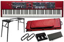 nord / Nord Stage 4 88 純正ケース&3本ペダル&スタンドセット【渋谷店】