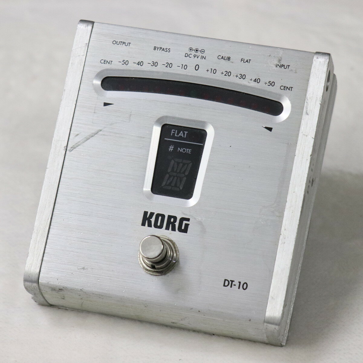 【中古】KORG / DT-10 Chromatic Pedal Tuner 【梅田限定!11月30日までのブラック・フライデー・セール】