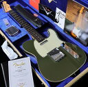 Fender Custom Shop / Custom Built 1960 Custom Telecaster DLX Closet Classic Aged Olive Drab【S/N CZ581987】【御茶ノ水本店】【8/3 値下げ!】