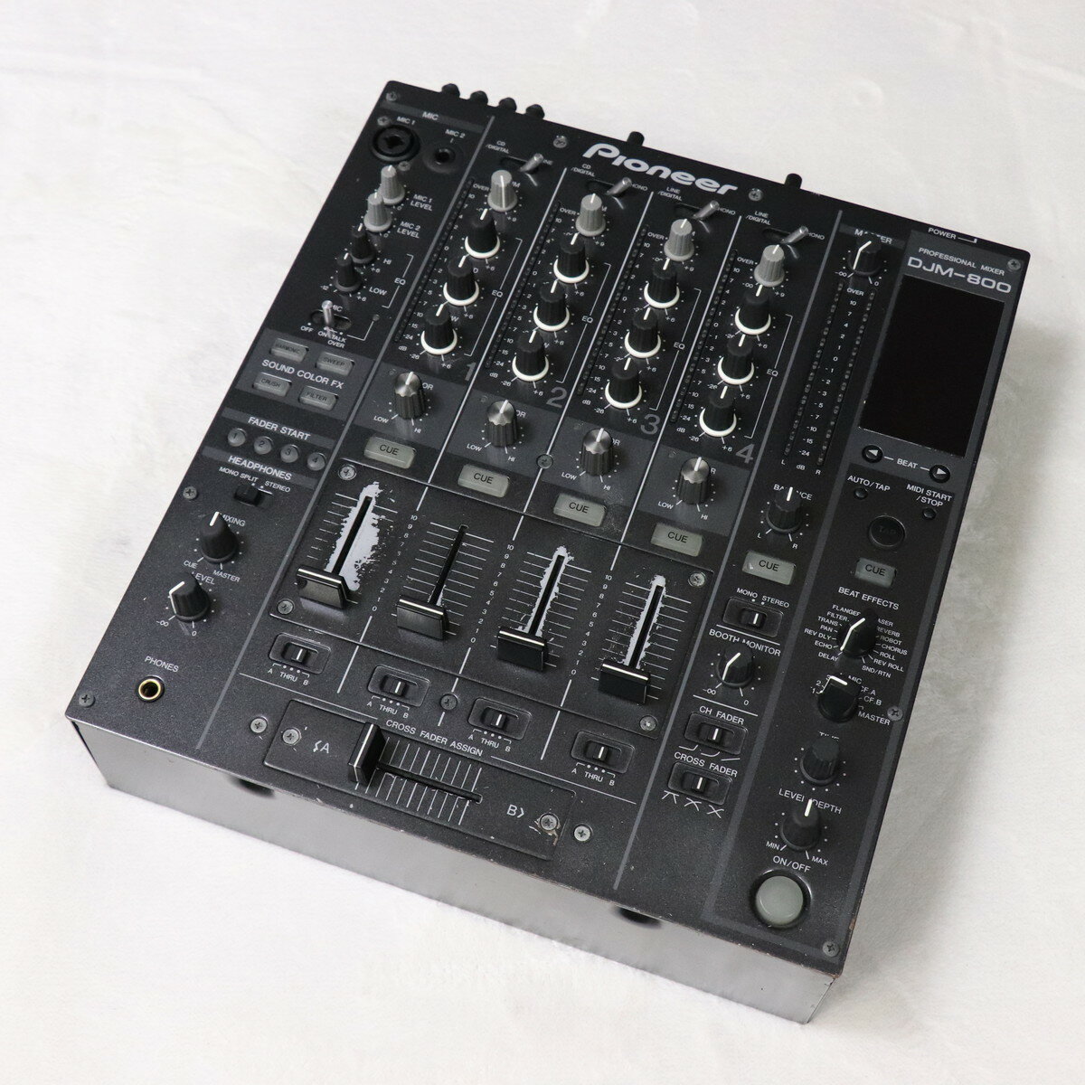 【中古】Pioneer DJ / DJM-800 4 Channel High-End Digital Mixer 【梅田限定!11月30日までのブラック・フラ...