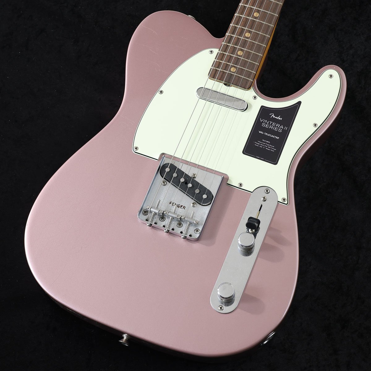 Fender / Vintera II Road Worn 60s Telecaster Rosewood Fingerboard Burgundy Mist Metallic [ǥ]S/N MX25072896ۡڸοŹ