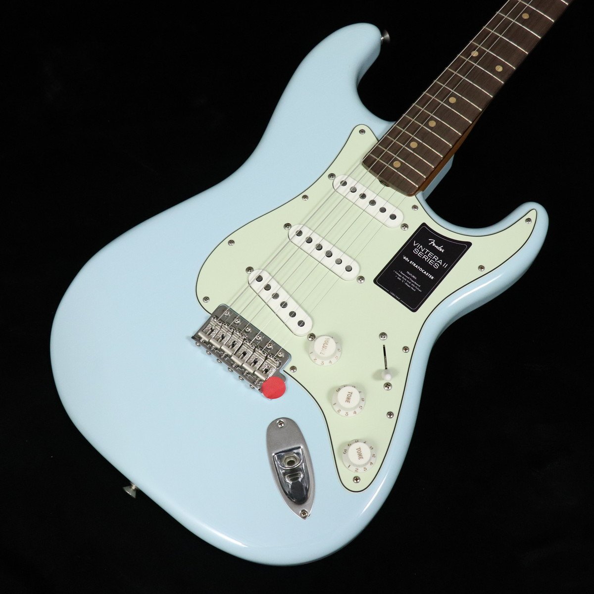 Fender / Vintera II Road Worn 60s Stratocaster Rosewood Fingerboard Sonic Blue SN MX25080384 Ź
