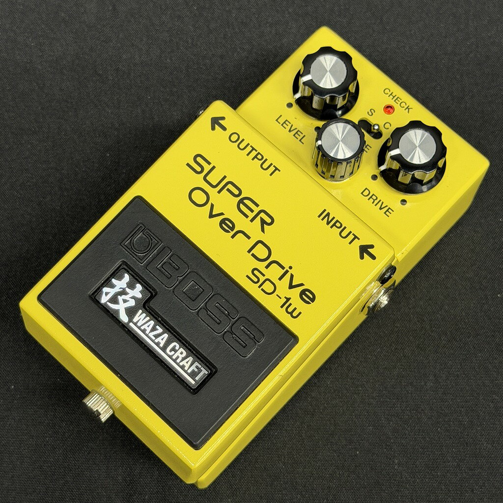 【美品】BOSS SD-1W BOSS】技 Waza Craft Series『SD-1W』が、日本製になって