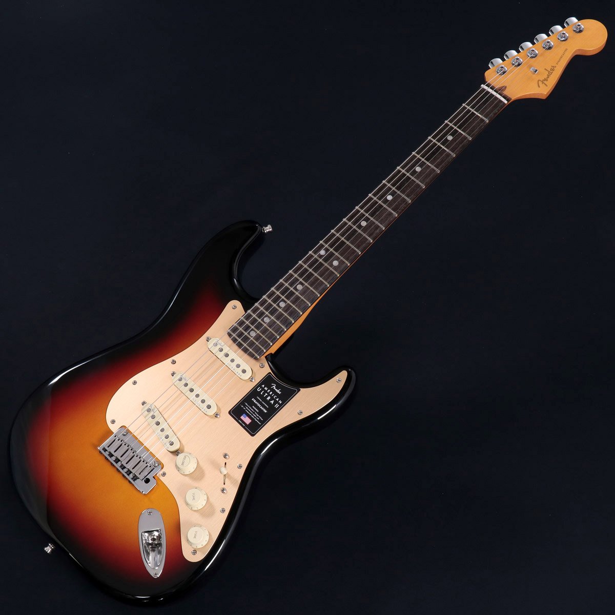 《特典付き》Fender USA / American Ultra II Stratocaster Ebony Ultraburst[3.6kg]【US25008312】【池袋店】【YRK】(2)