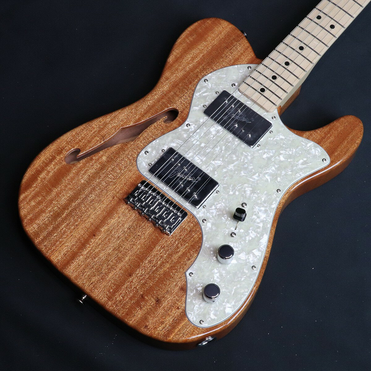 Хڴ 17Shops㤨[ŵդ]Fender / ISHIBASHI FSR Made in Japan Traditional 70s Telecaster Thinline Natural Mahogany BodyS/N:JD25020531ۡ3.05kgۡڲŹۡפβǤʤ162,800ߤˤʤޤ