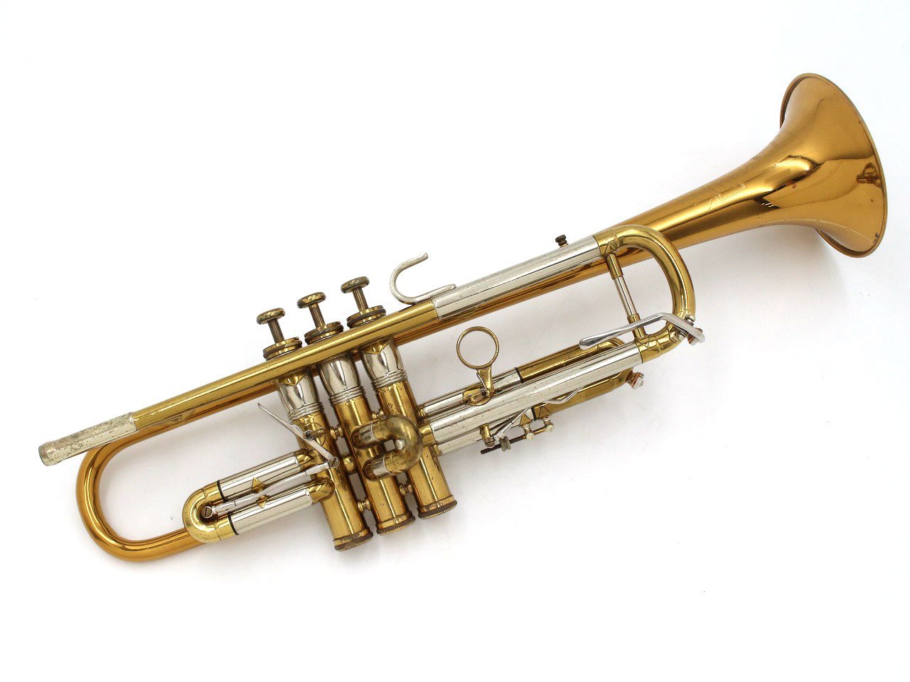 【中古】BESSON / TRUMPET 10-10 brevete valveダブルトリガー 【梅田店】