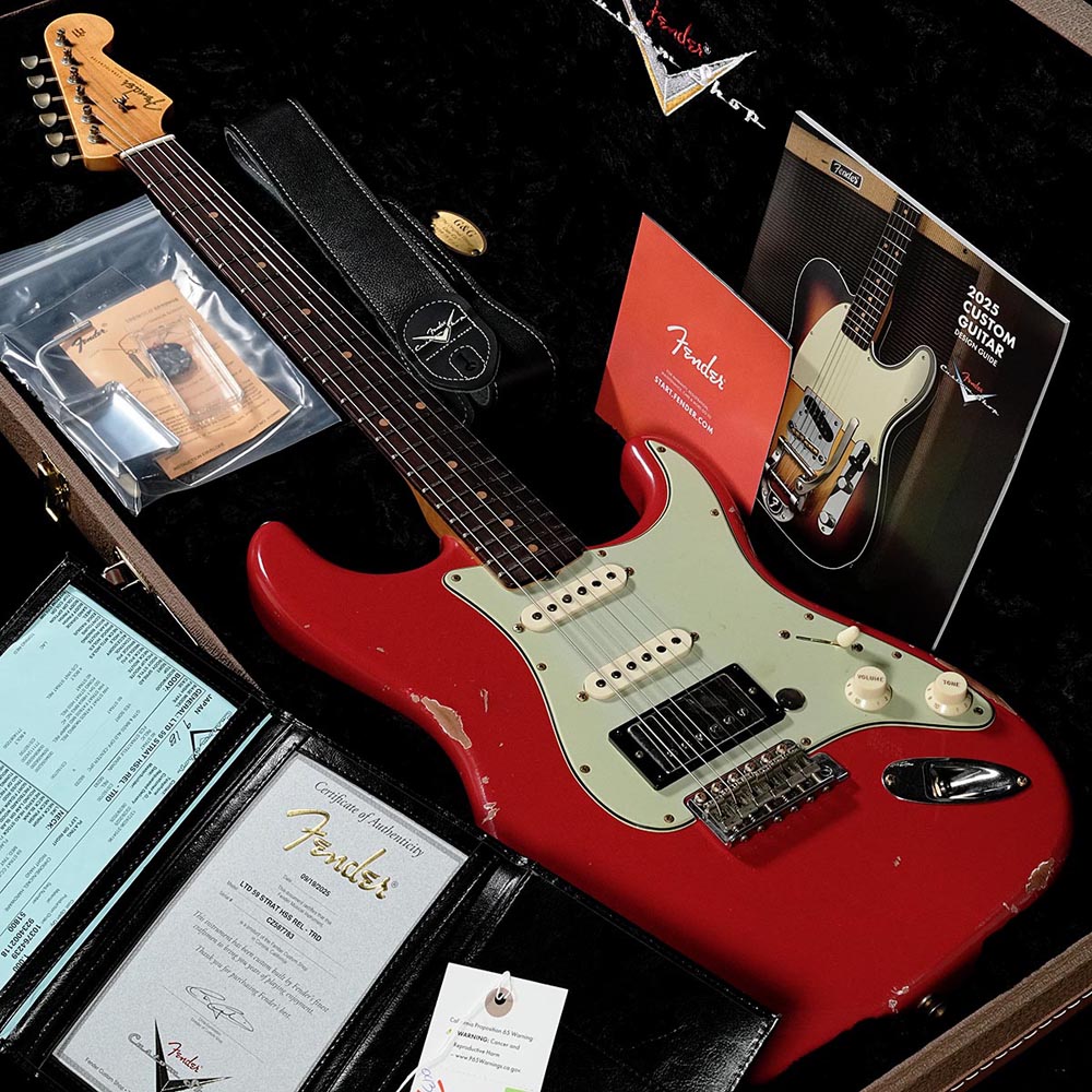 Fender Custom Shop Limited Edition 1959 Stratocaster HSS Relic Torino Red“別注カラー”【渋谷店】(2)