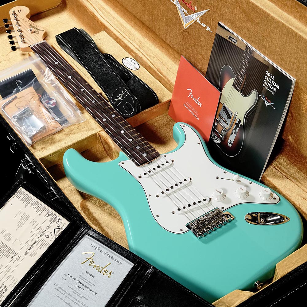 Хڴ 17Shops㤨Fender Custom Shop / Fender Experience 2025 1965 Stratocaster Closet Classic With / NOS Sea Foam GreenʡɡڽëŹۡפβǤʤ902,000ߤˤʤޤ