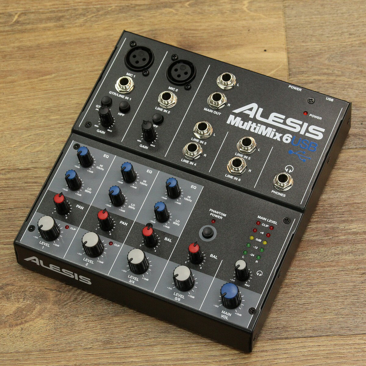 【中古】 ALESIS / MultiMix 6 USB 【キーボードマート新宿】【新宿店】